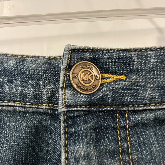 Michael Kors Blue Denim Skirt - Picture 3 of 4
